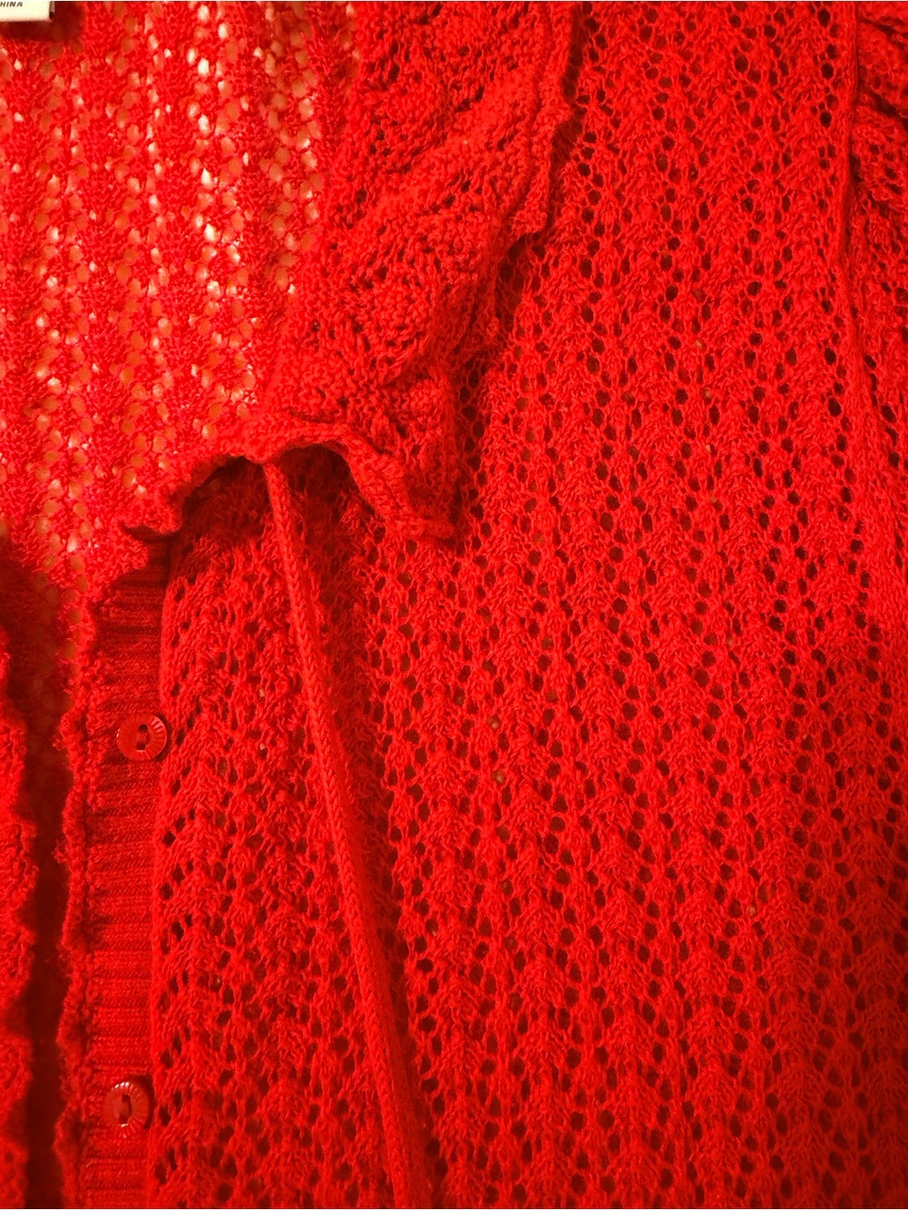 Gap × DÔEN Linen-Blend Cardigan in Red - Picture 5 of 5